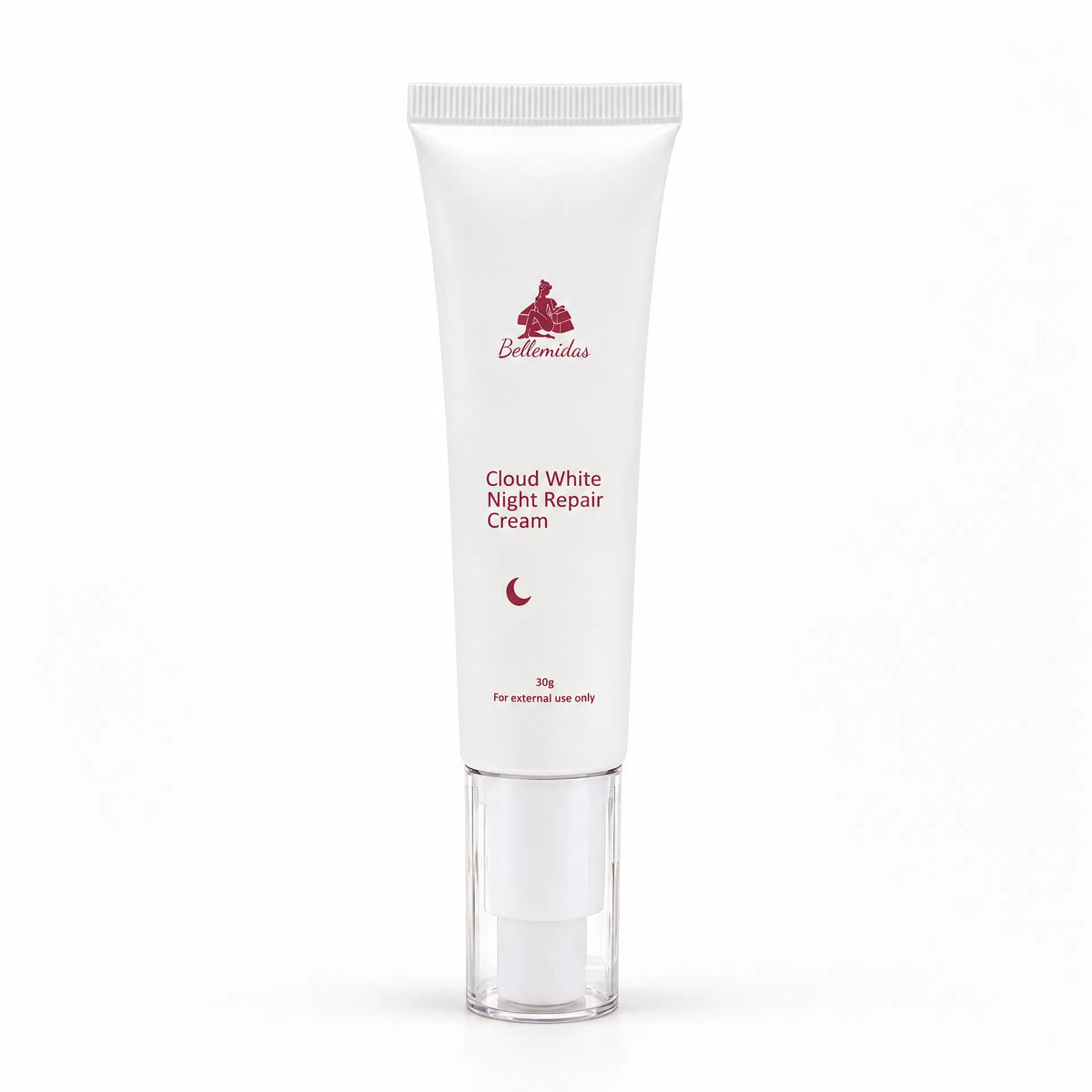 Bellemidas Cloud White Night Repair Cream — 30g.